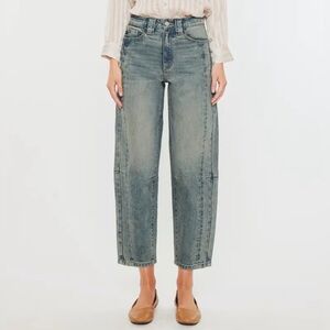 NWT Kancan Slim Barrel High Rise Jeans Cecilia Size 9 / 28
